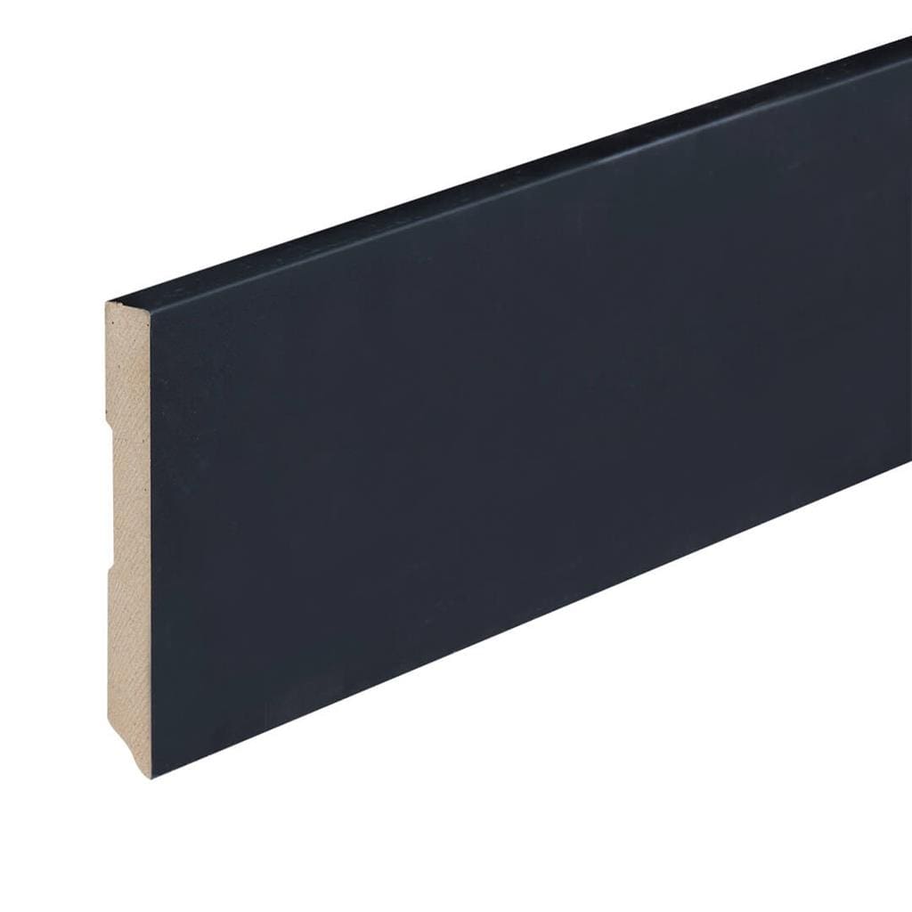 Co-pro folie plint amsterdam zwart 120x15