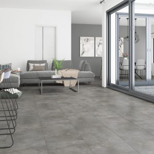 Gelasta Grande 4502 PVC Tegel Concrete Grey Plak