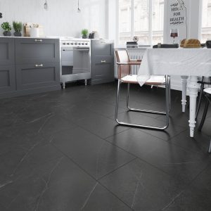 Gelasta Grande 5503 PVC Tegel Marble Black Klik