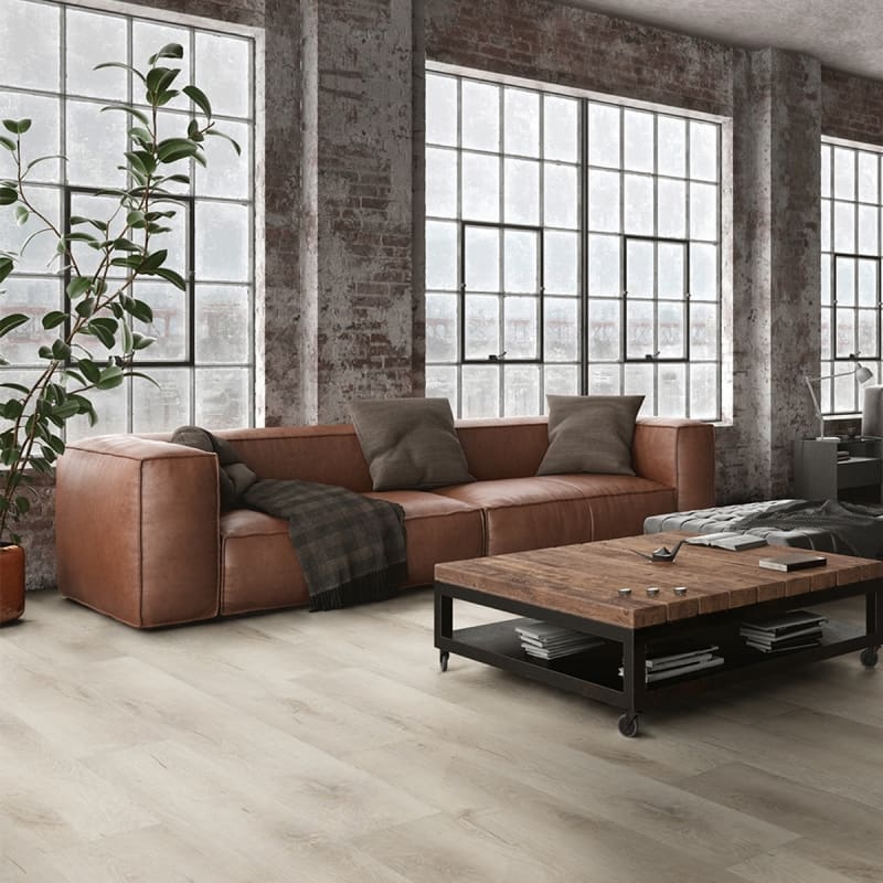 Kasteelvloer Oak White ? TreeFloor Enia Larix Plak PVC