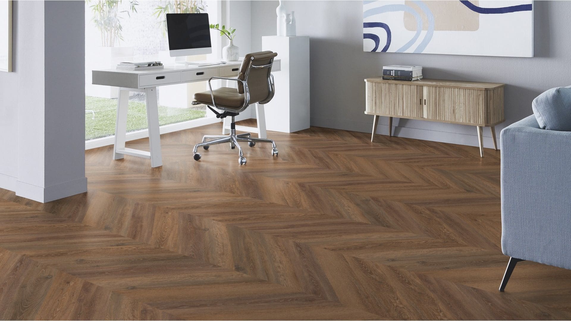 mFLOR Liguria 42216 Parva Oak Chevron - Afbeelding 5