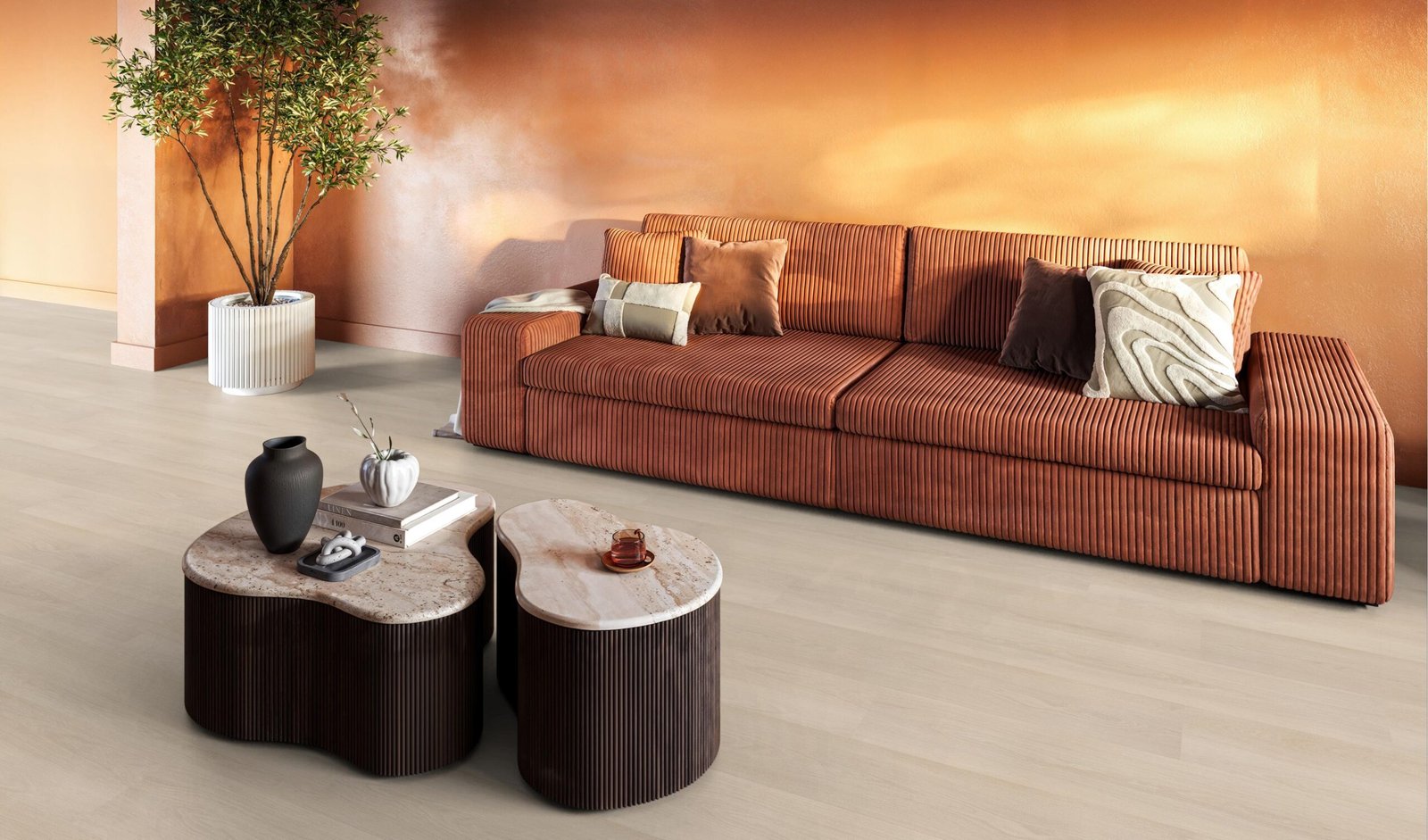 Brentford click SRC beige - Afbeelding 3