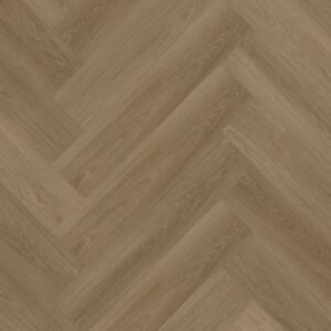 Alternative view of YUP XL Brentford herringbone dryback dark oak