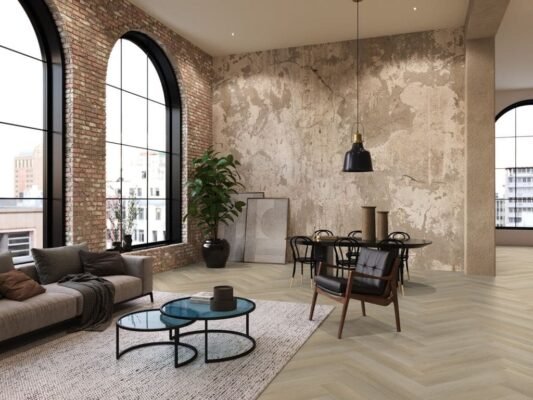 Visgraat PVC laten leggen in Twello