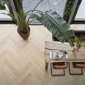 YUP XL Mayfair herringbone dryback natural