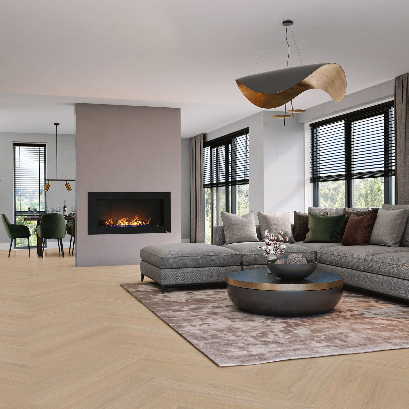 Vivafloors Walvisgraat Eiken Licht LW7810