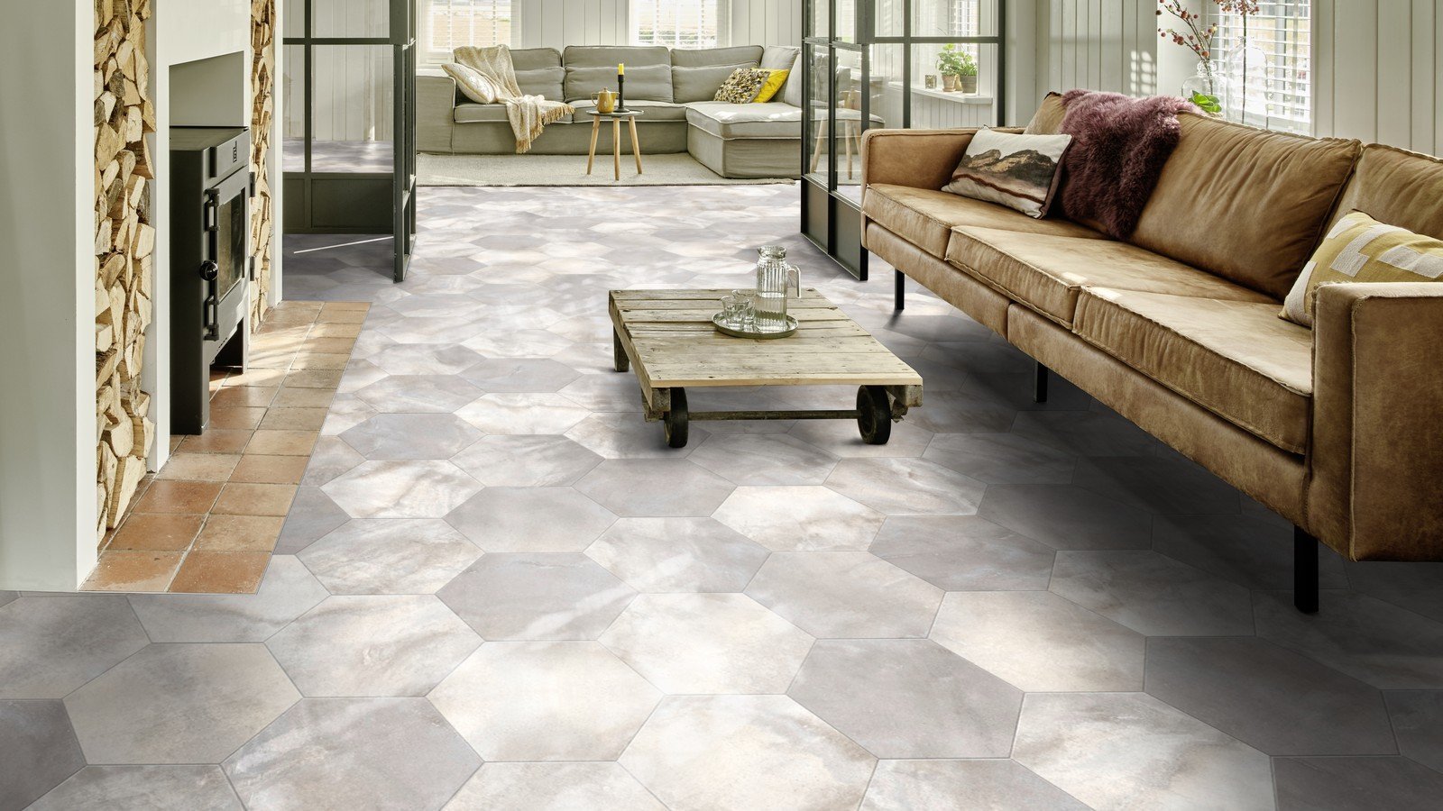 Moduleo Moods 293 Big Hexagon - Afbeelding 2