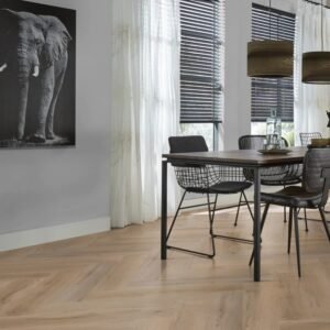 Alternative view of Yup Leyton 1822 Natural Oak Visgraat Plak PVC Floorlife