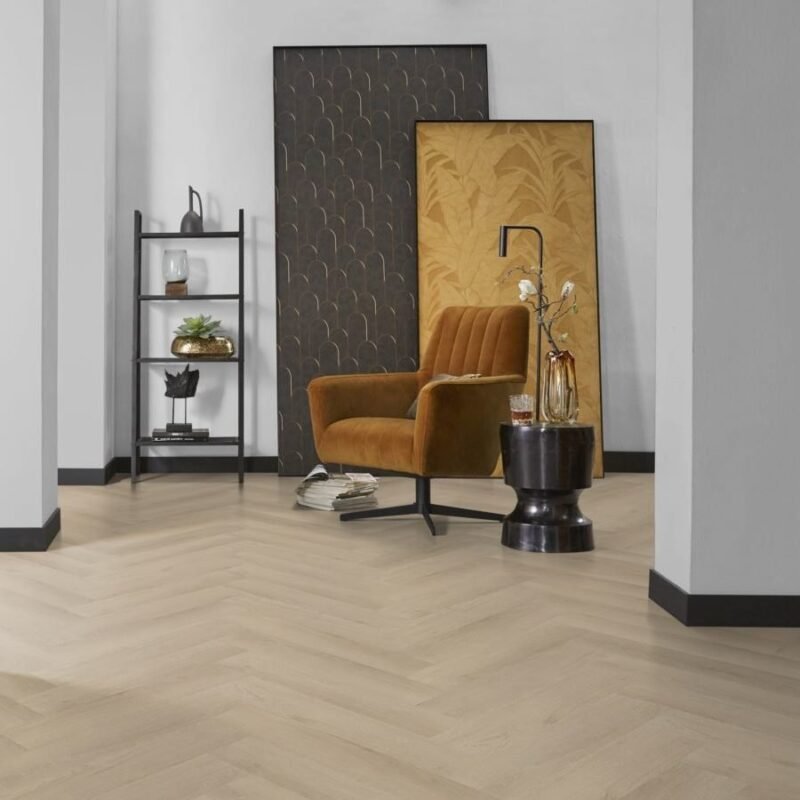 YUP Merton Herringbone Dryback Beige