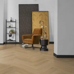 YUP Merton herringbone dryback natural oak