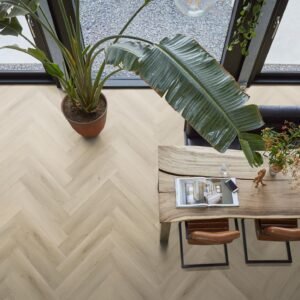 Alternative view of YUP XL Mayfair herringbone click SRC warm oak