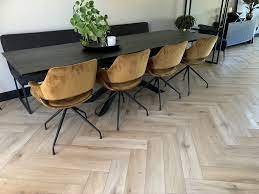 Gelasta Callisto 4201 Visgraat Plak PVC Natural Oak Light - Afbeelding 6
