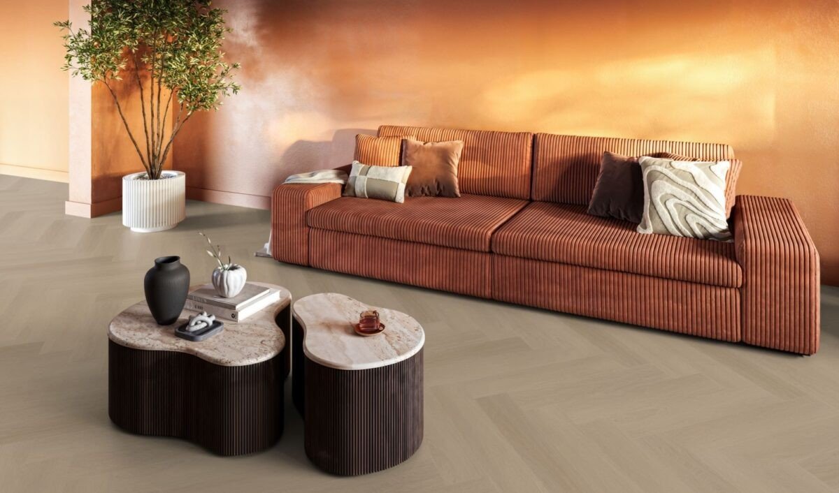 pvc klik visgraat mid eiken 003 - Afbeelding 2