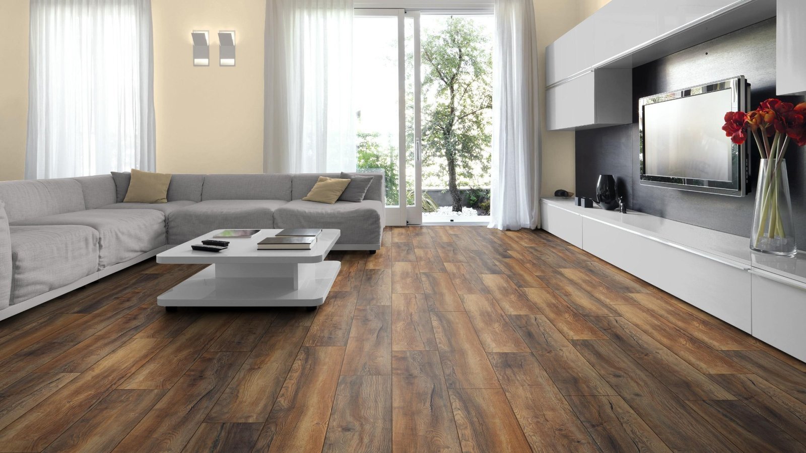 Giant Laminaat 32,6 cm breed eiken bruin 113570 - Afbeelding 5